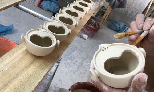 Fabrication-Tasse-à-thé-Chinoise-avec-Couvercle