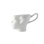 Mug Visage Blanc avec Poignée