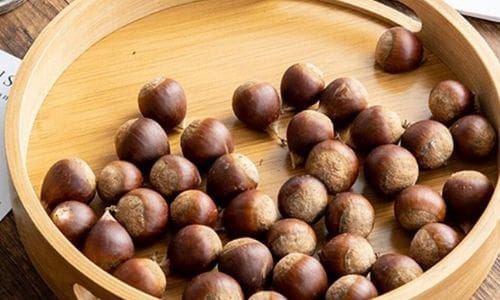 Plateau-Bambou-Rond-avec-Fruit