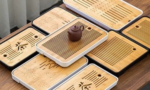 Plateaux-à-Thé-Bambou
