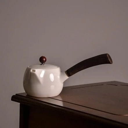 Théière Kyusu en Bois